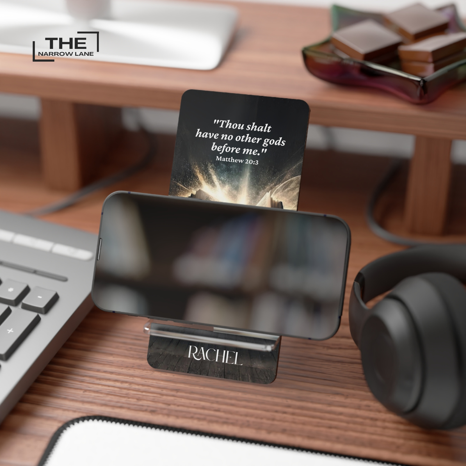 The Mount Sinai Text Faith Mobile Phone Stand