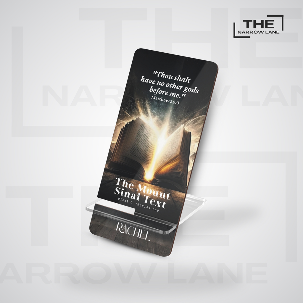 The Mount Sinai Text Faith Mobile Phone Stand