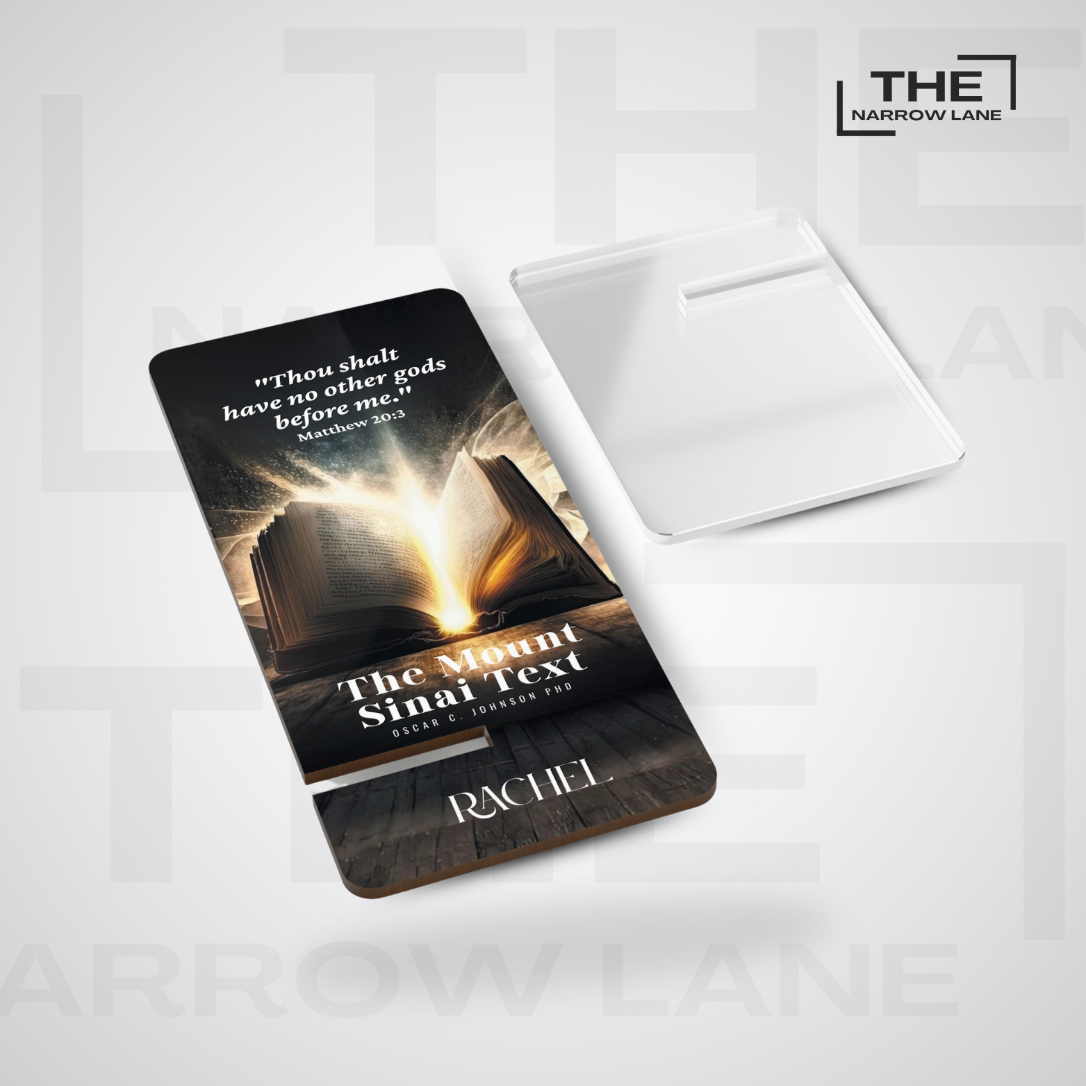 The Mount Sinai Text Faith Mobile Phone Stand