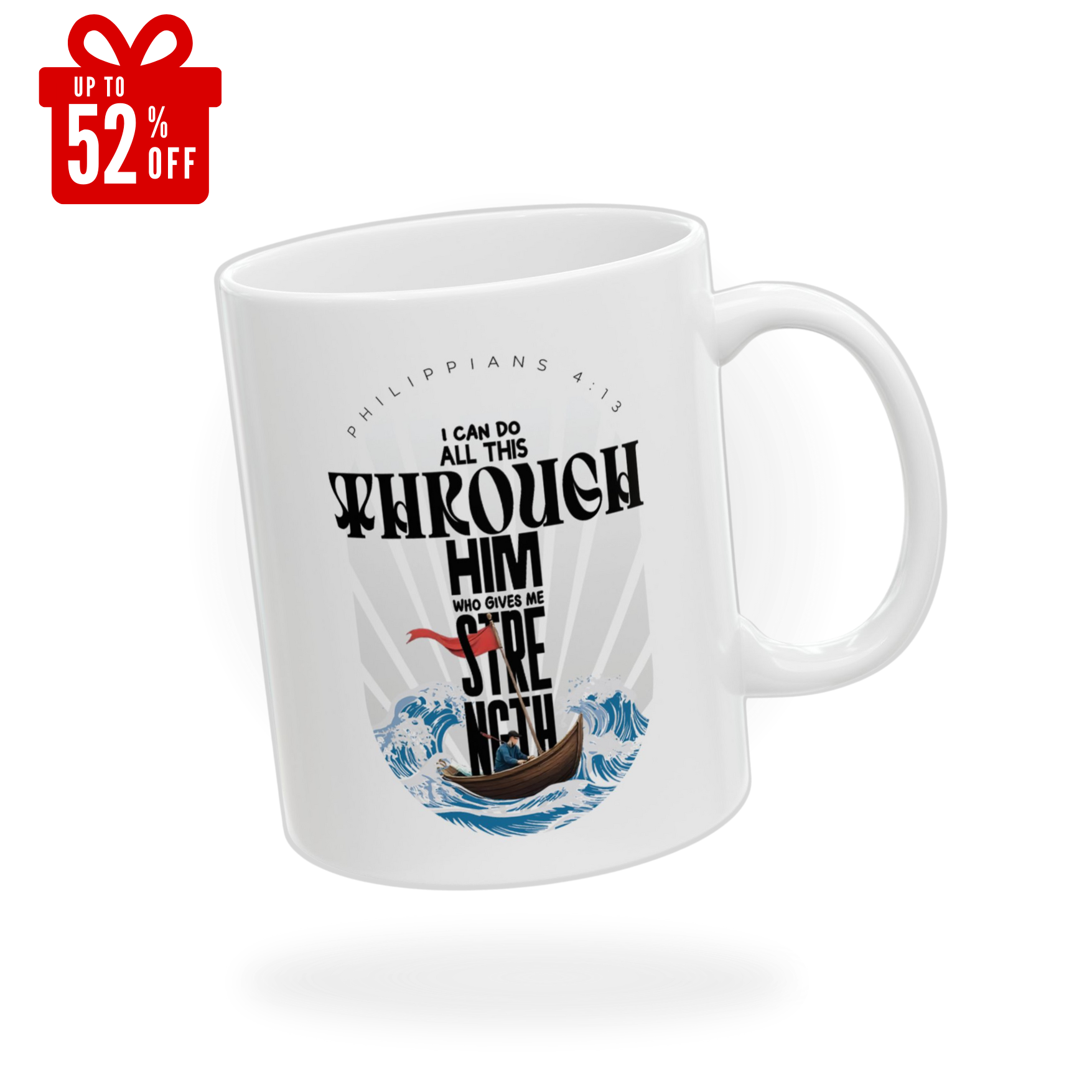 I Can Do All Things White Ceramic Mug