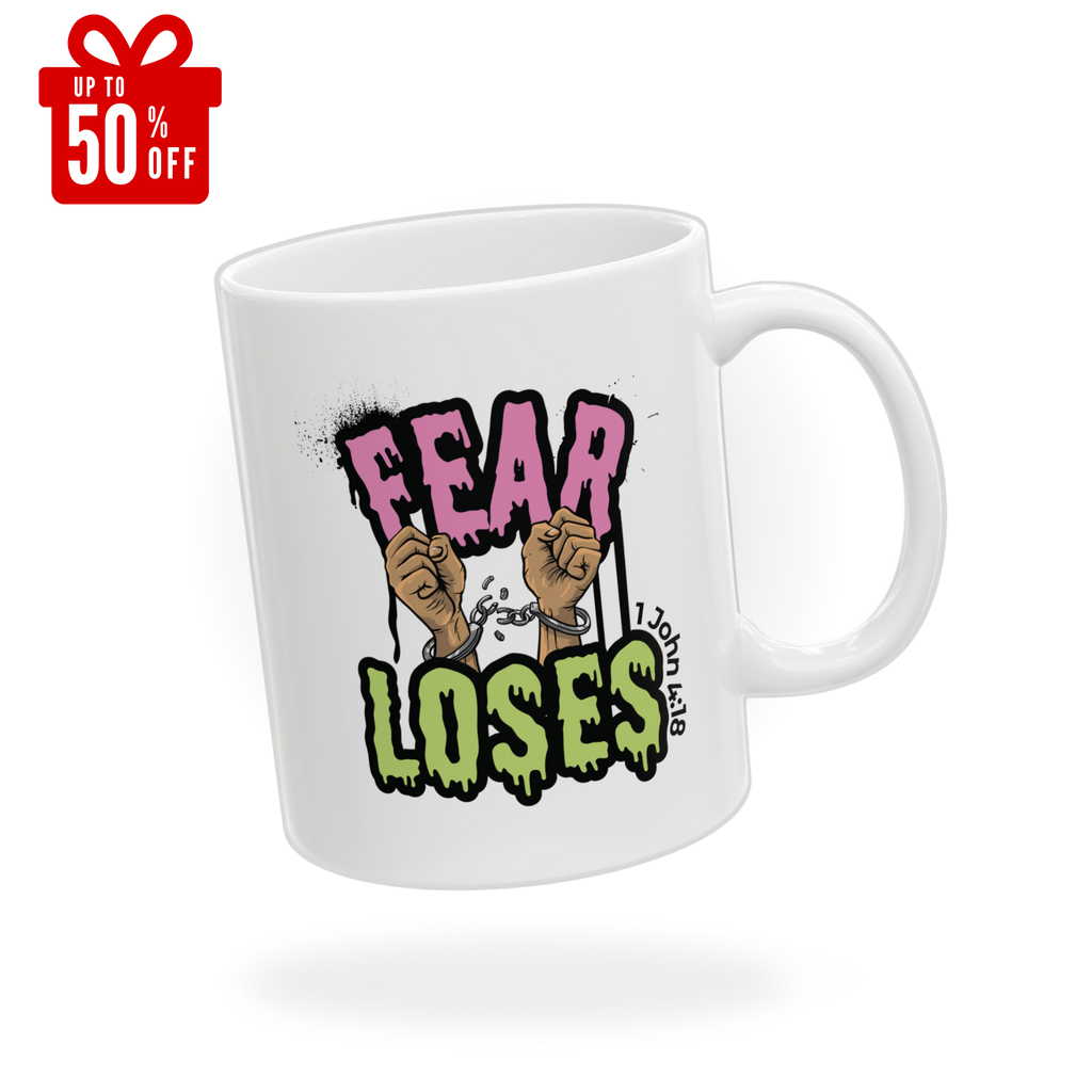 Fear Loses Ceramic Mug | Personalized