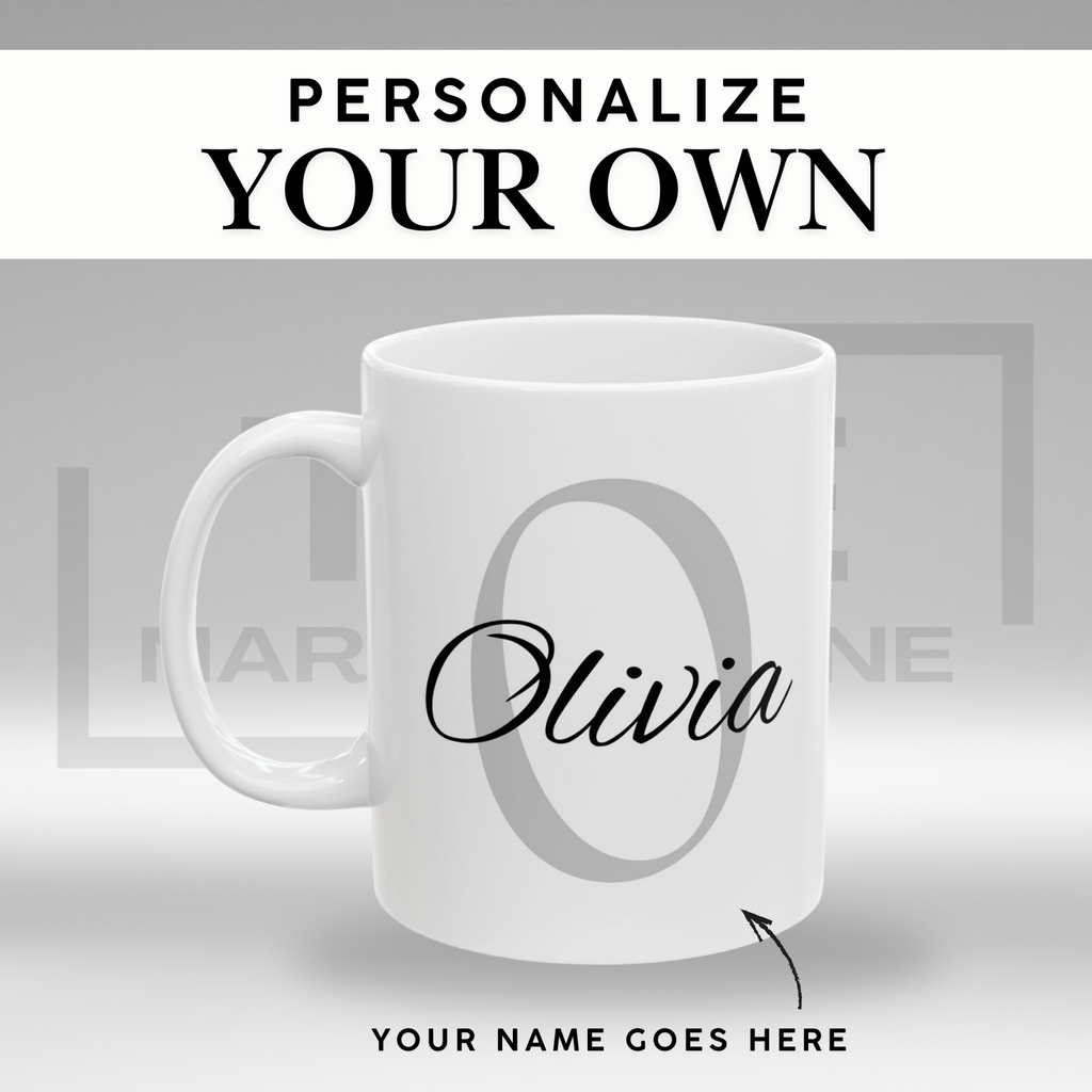 God Is With Us White Ceramic Mug