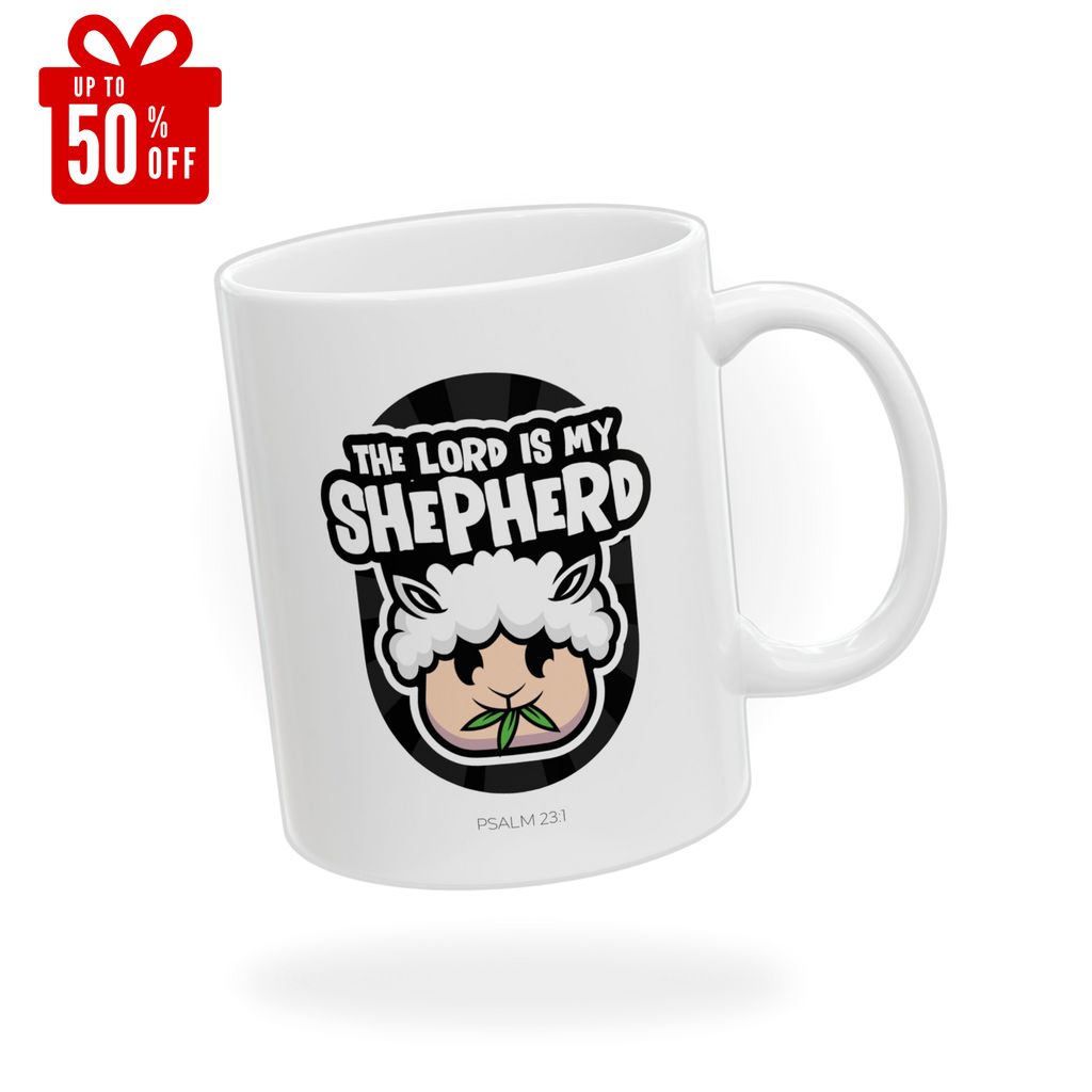 I Am Shepherd White Ceramic Mug | Personalized