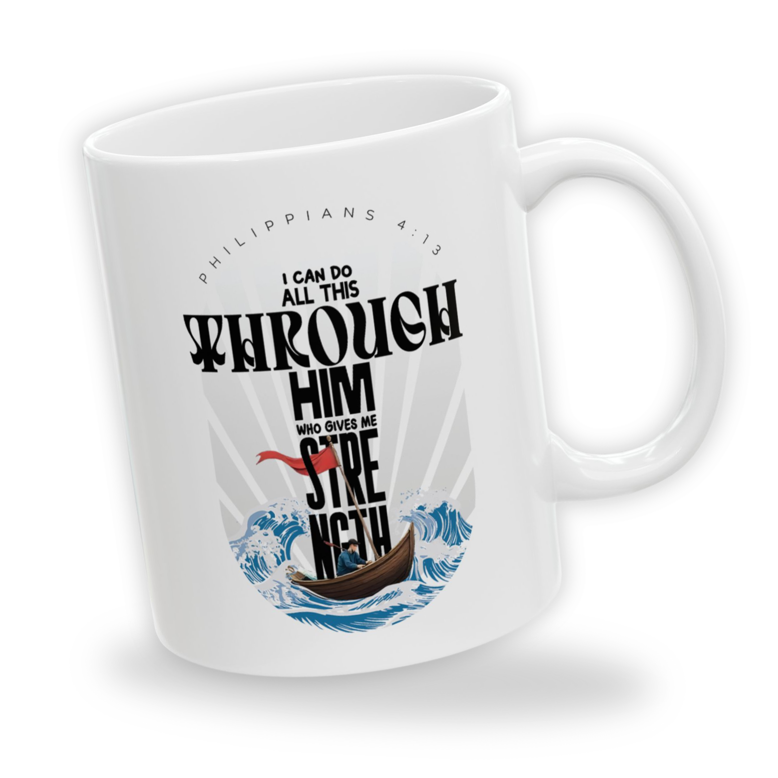 I Can Do All Things White Ceramic Mug