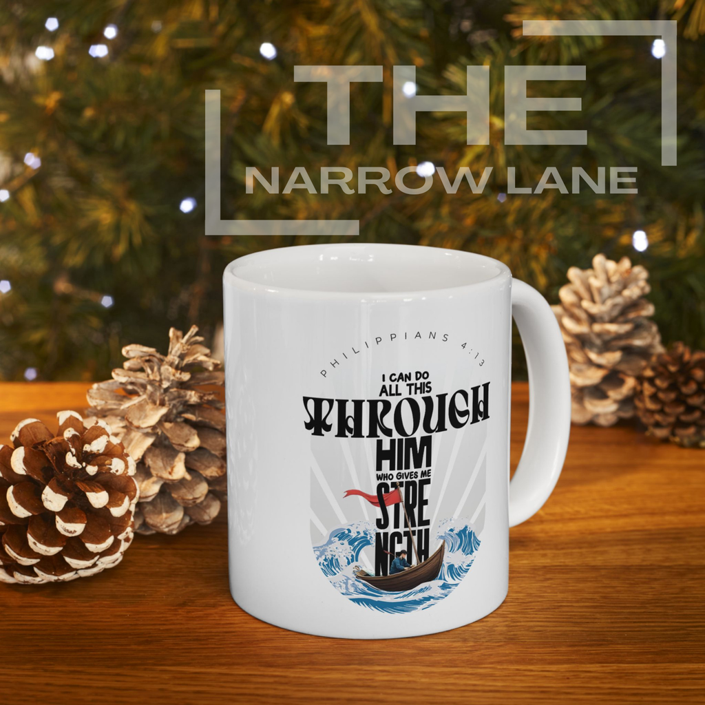 I Can Do All Things White Ceramic Mug