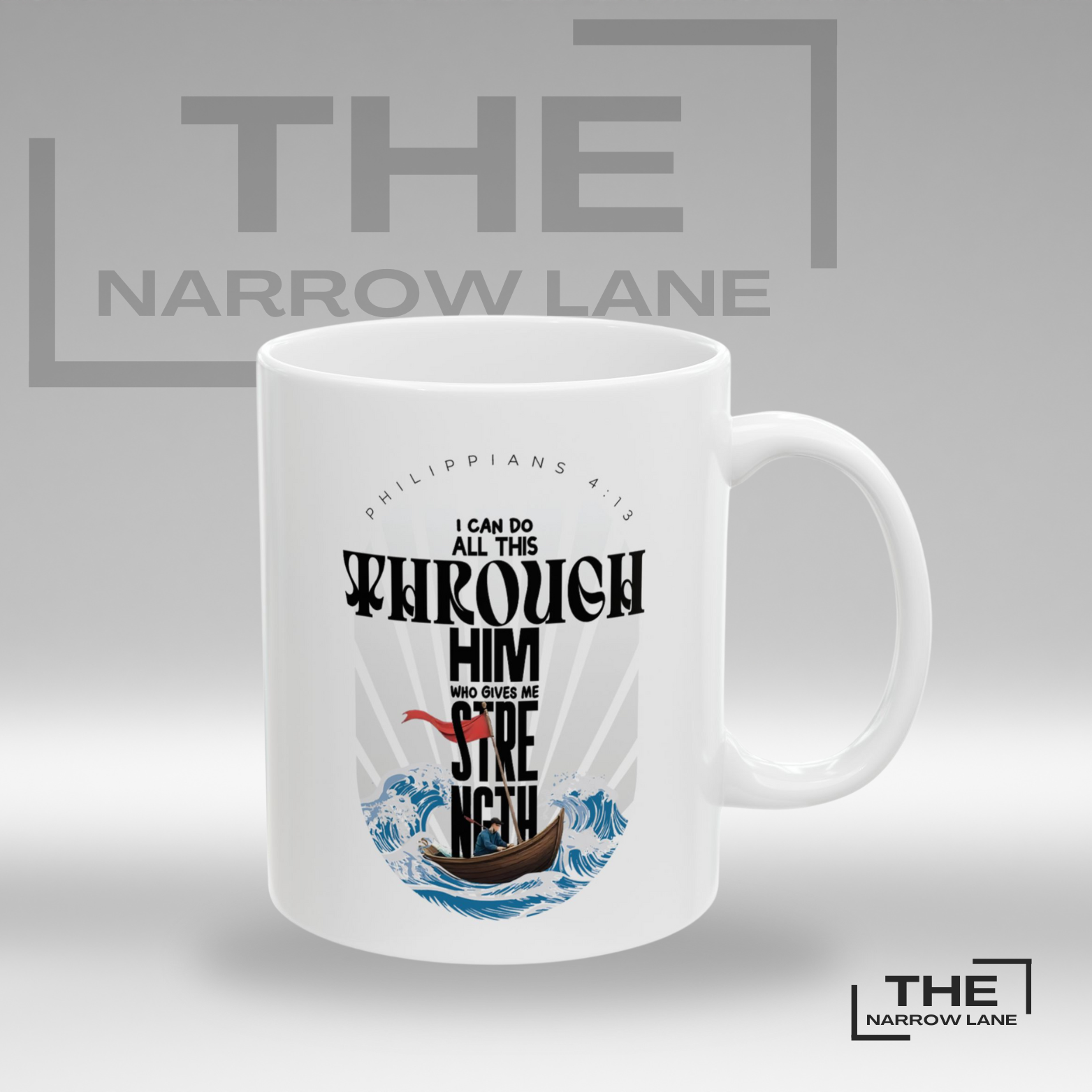 I Can Do All Things White Ceramic Mug