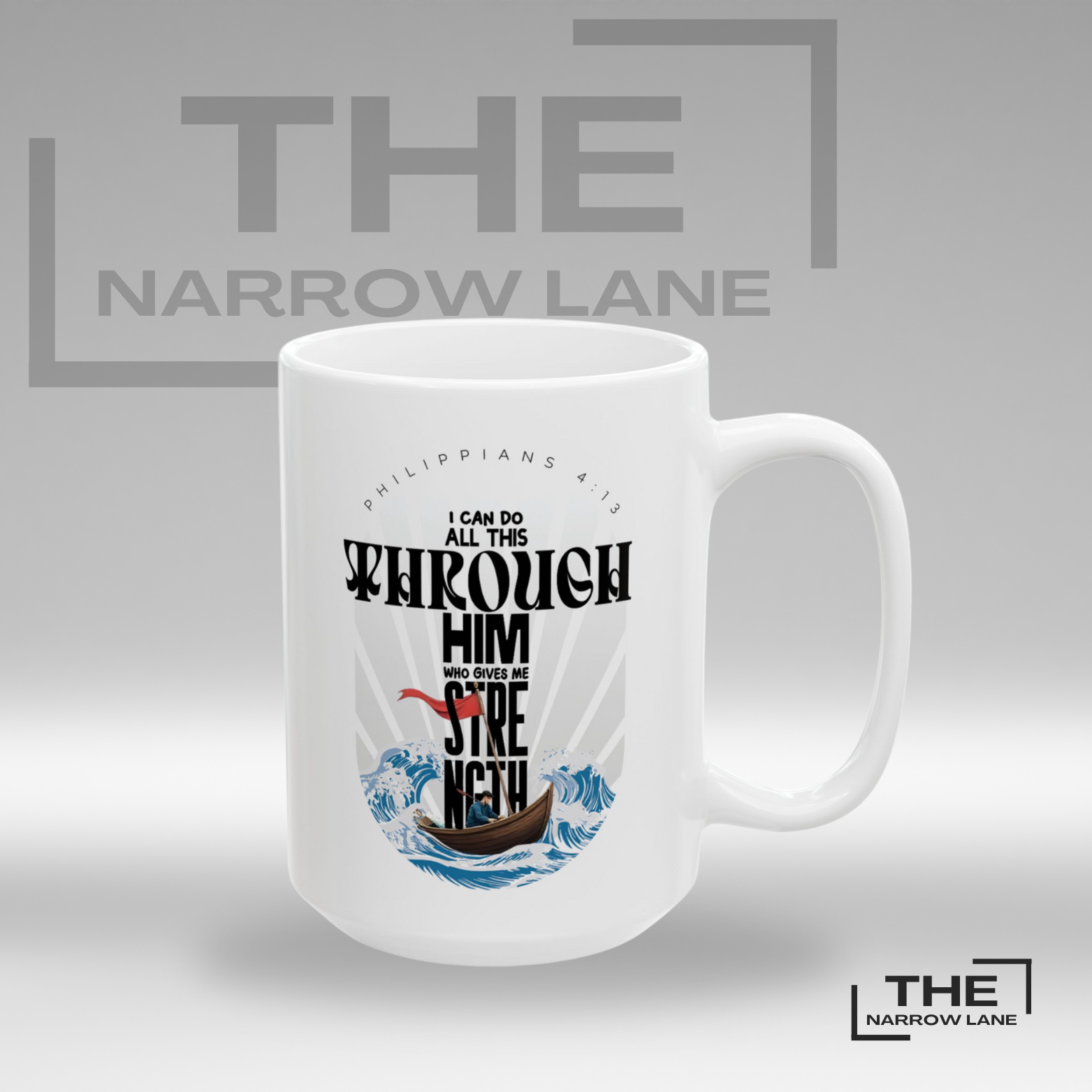 I Can Do All Things White Ceramic Mug