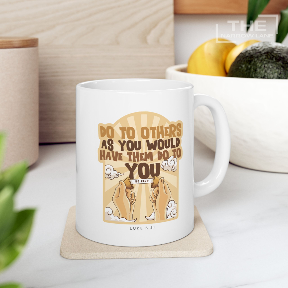 Be Kind White Ceramic Mug | Personalized