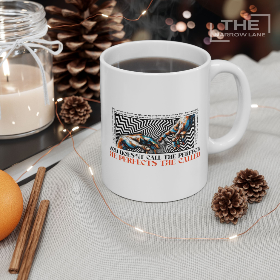 Called & Chosen White Ceramic Mug | Personalized