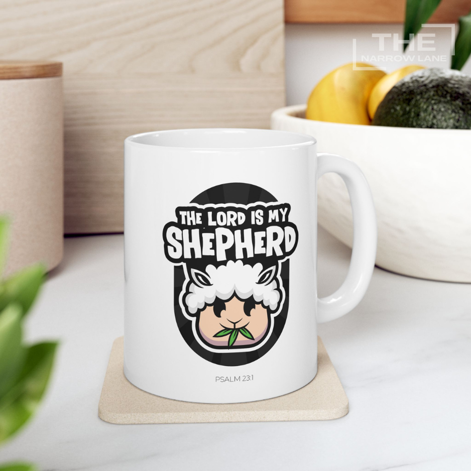 I Am Shepherd White Ceramic Mug | Personalized