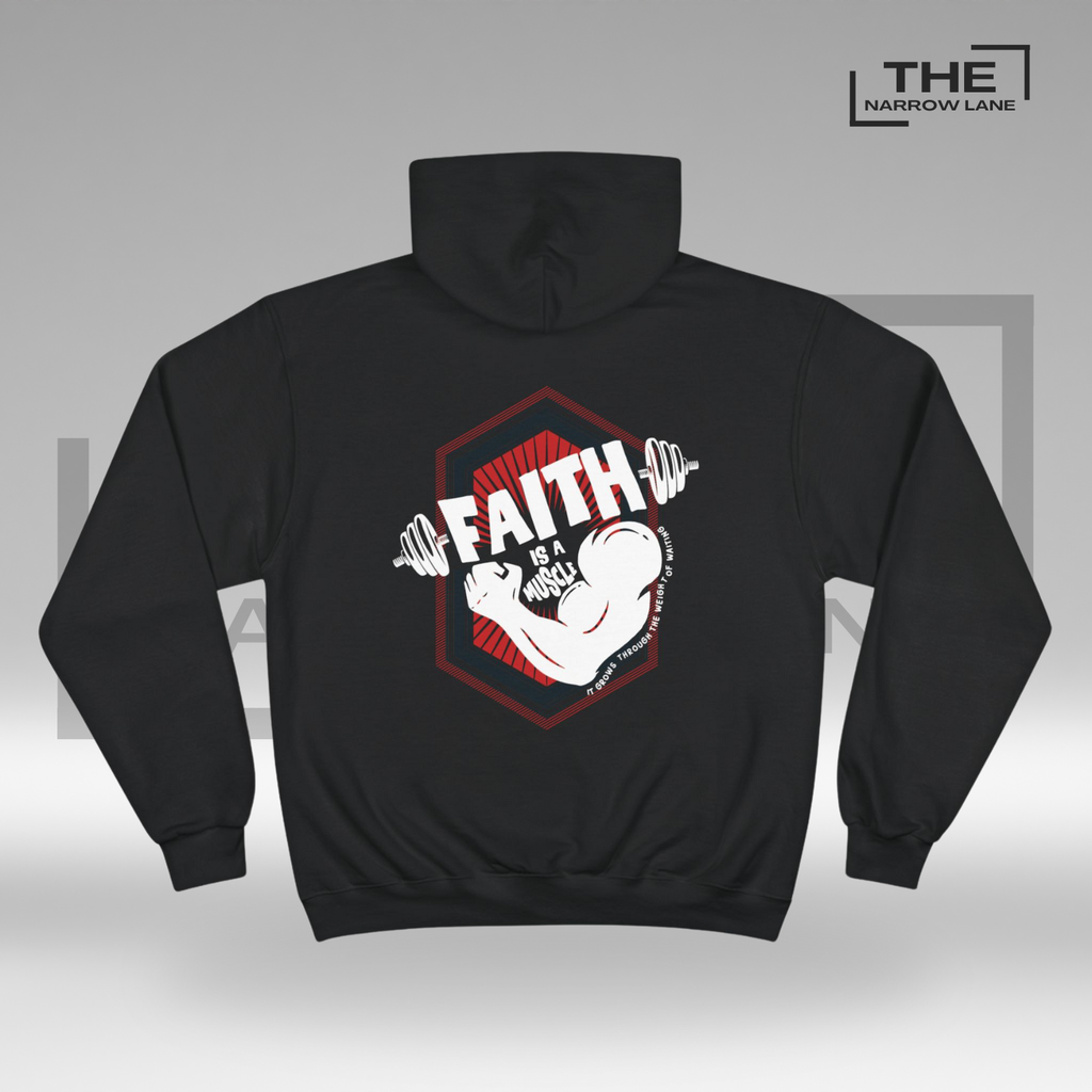 Faith is a Muscle Champion Hoodie