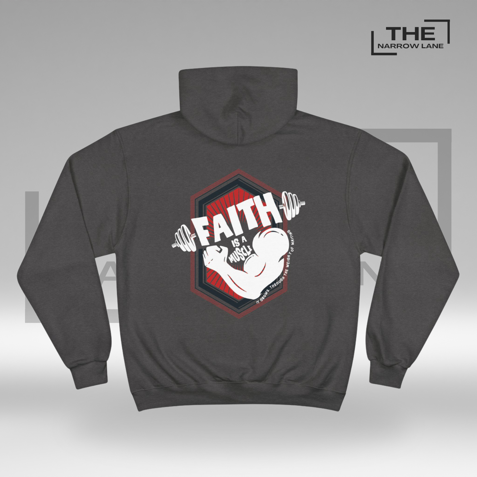 Faith is a Muscle Champion Hoodie