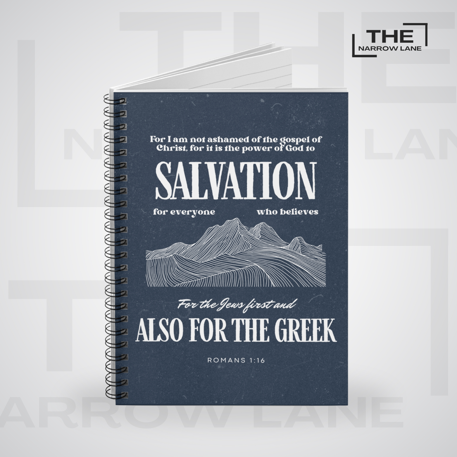 Unashamed Faith Spiral Notebook