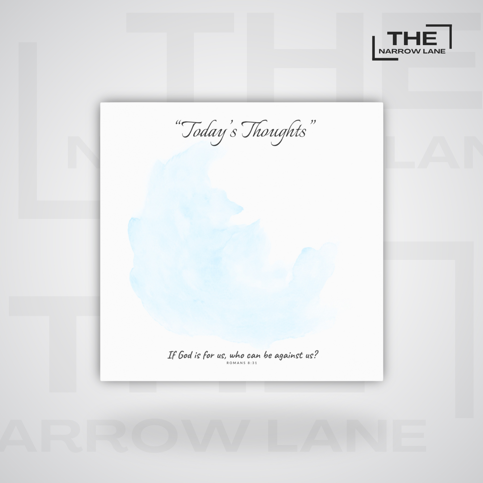 God Is With Us Post-it® Note Pads | Romans 8:31