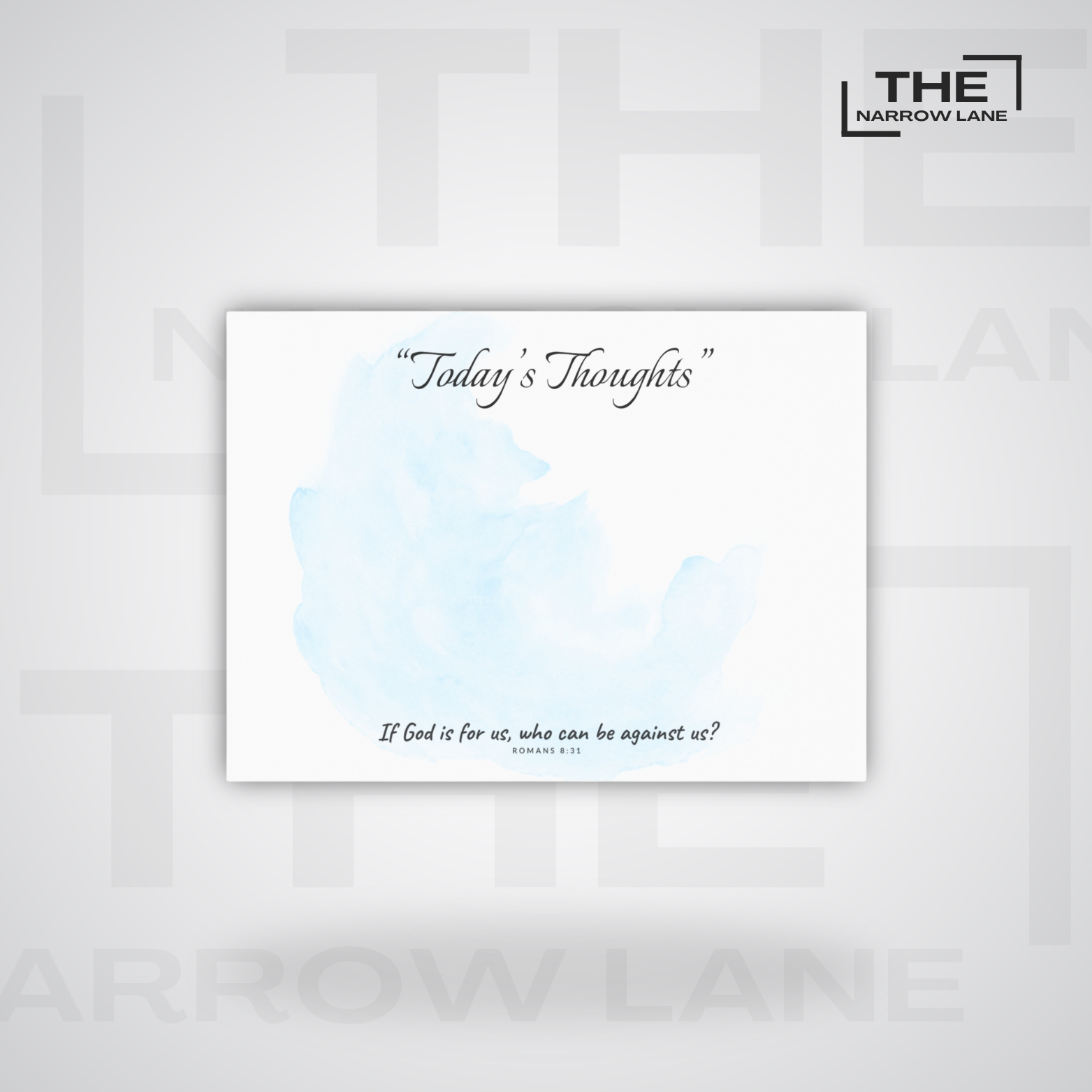 God Is With Us Post-it® Note Pads | Romans 8:31