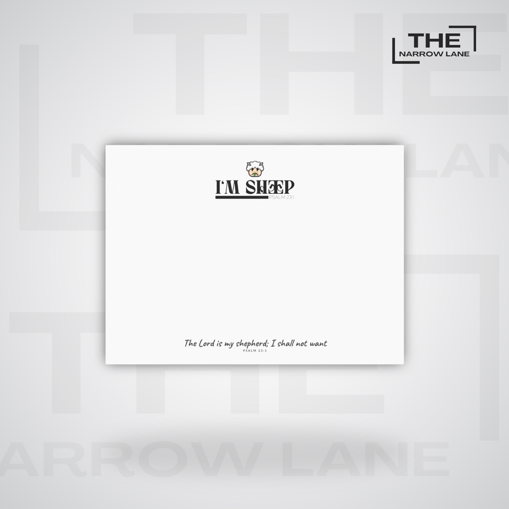 The Shepherd Post-it® Note Pads | Psalm 23:1