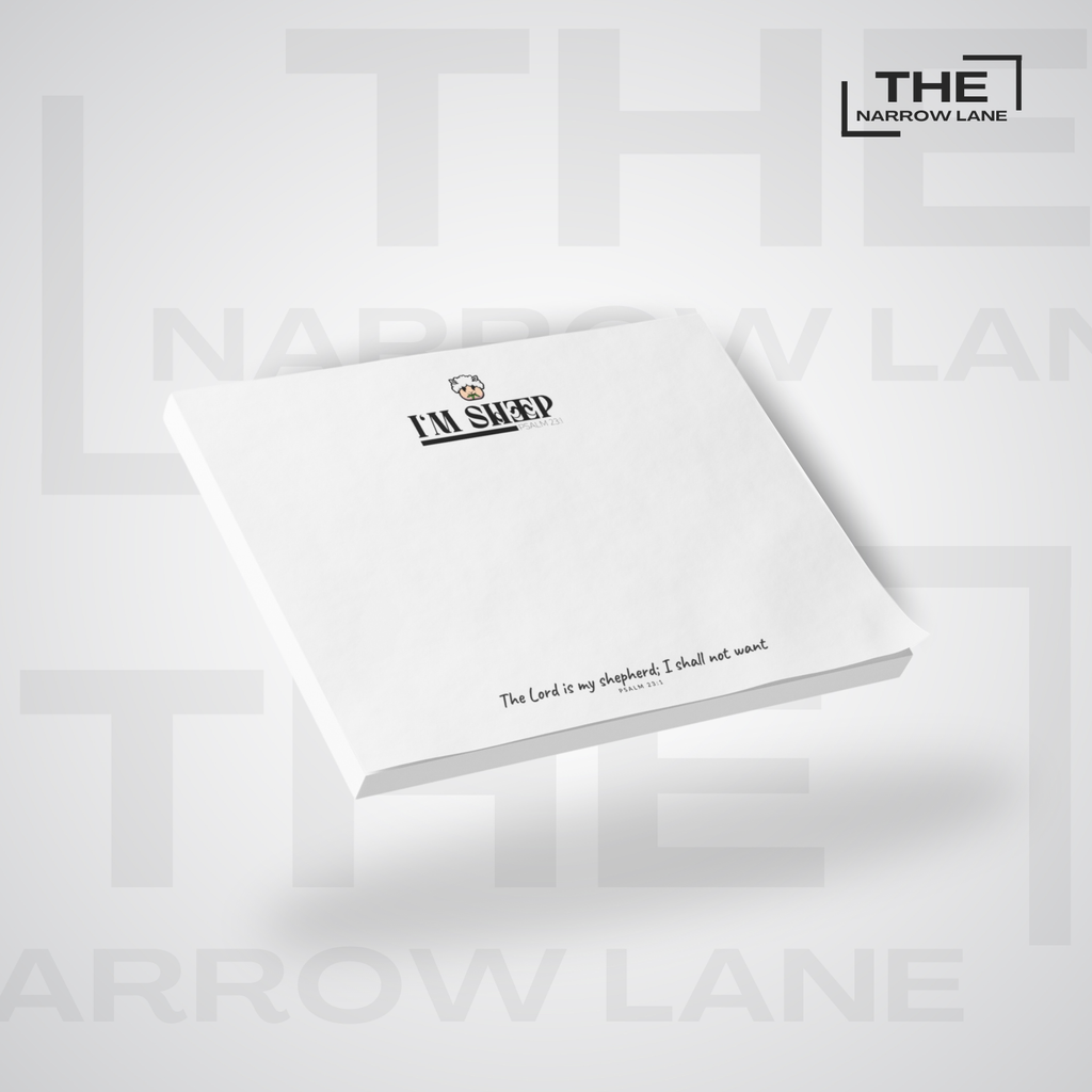 The Shepherd Post-it® Note Pads | Psalm 23:1