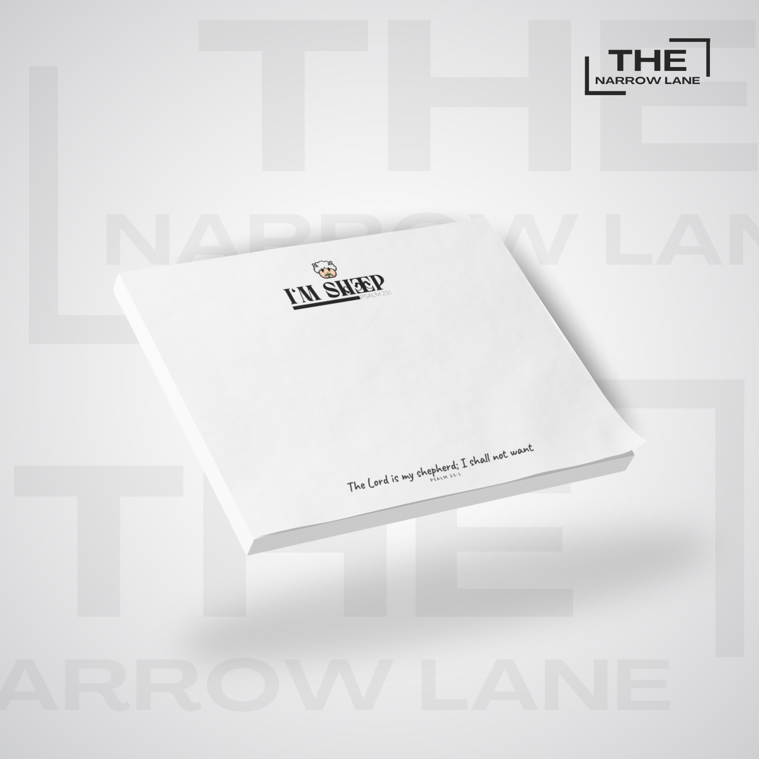 The Shepherd Post-it® Note Pads | Psalm 23:1