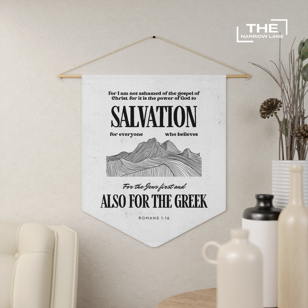 Unashamed Faith Wall Pennant