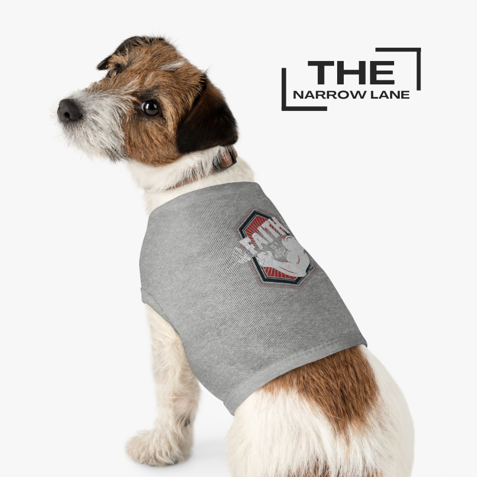 Faith Is A Muscle Pet Tank Top