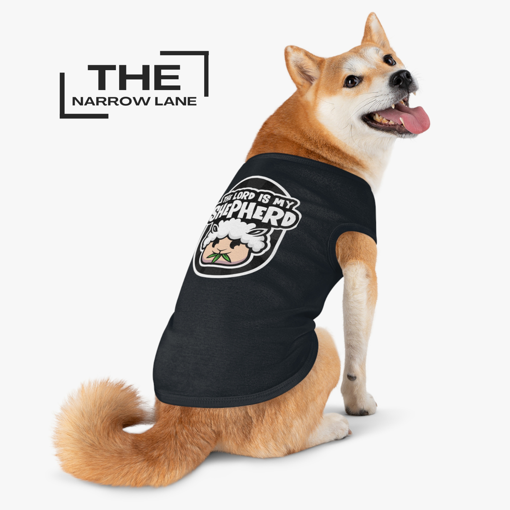 The Shepherd Pet Tank Top | Psalm 23:1