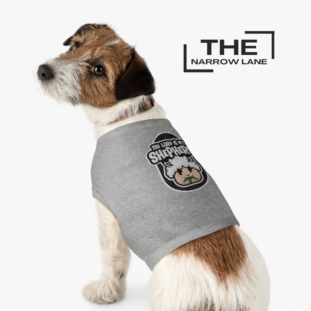 The Shepherd Pet Tank Top | Psalm 23:1