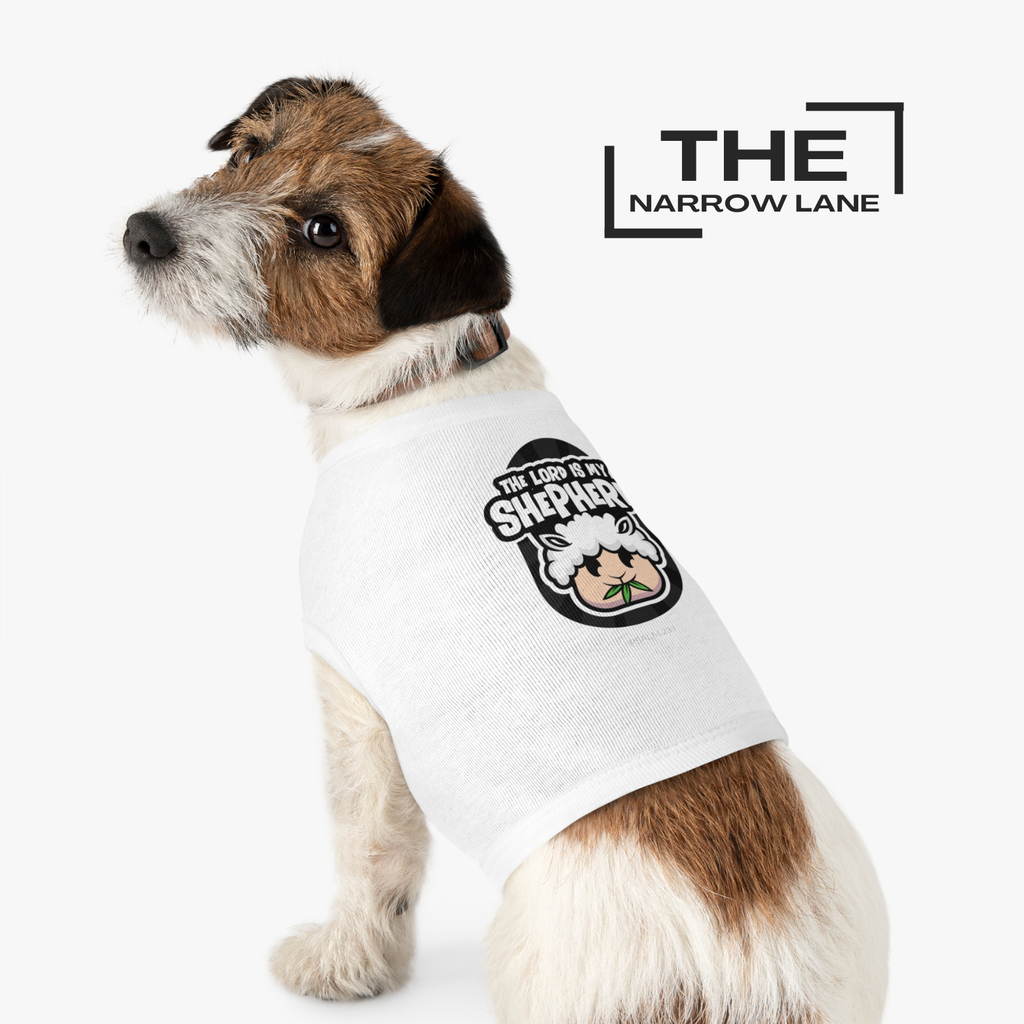 The Shepherd Pet Tank Top | Psalm 23:1
