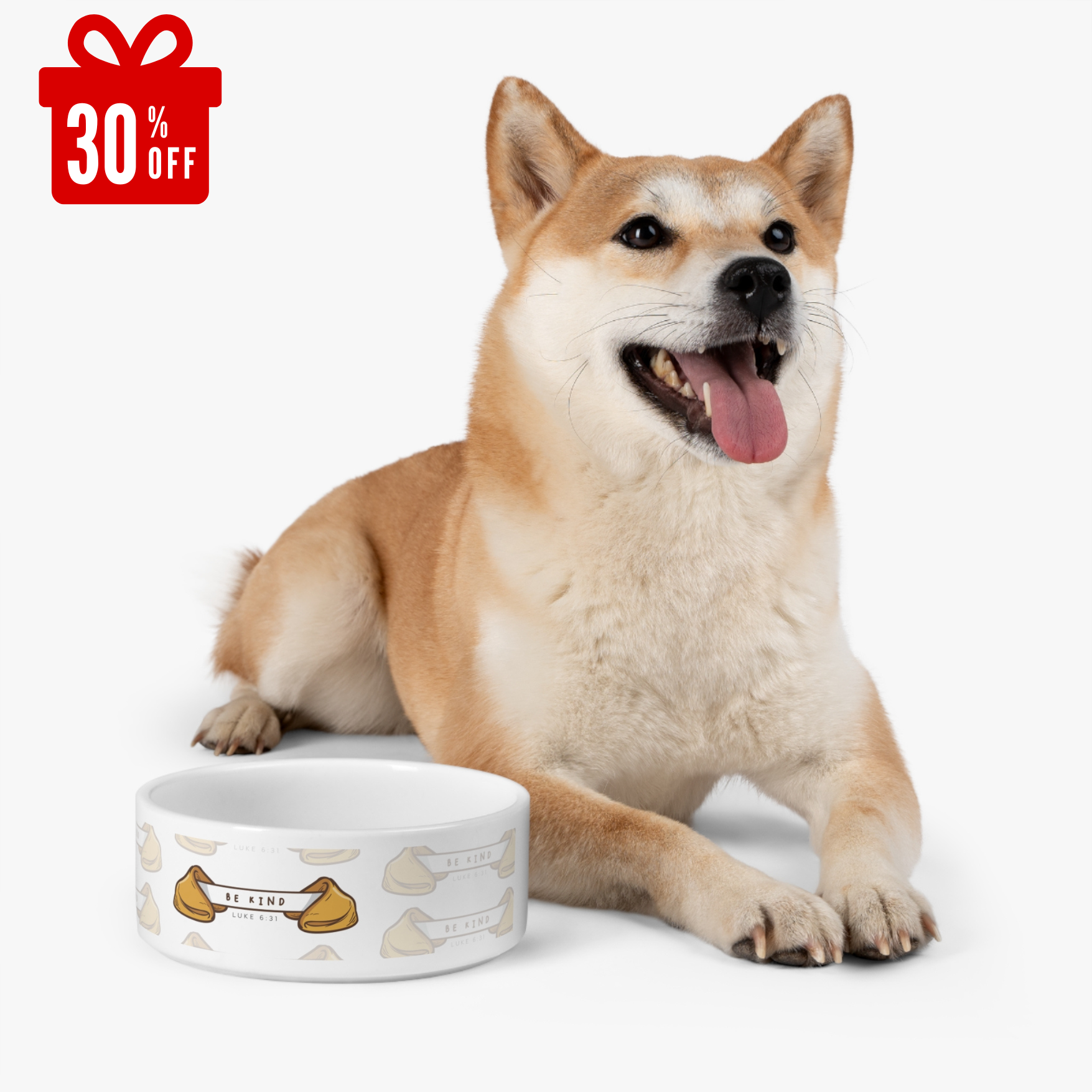 Be Kind Inspirational Pet Bowl | Luke 6:31