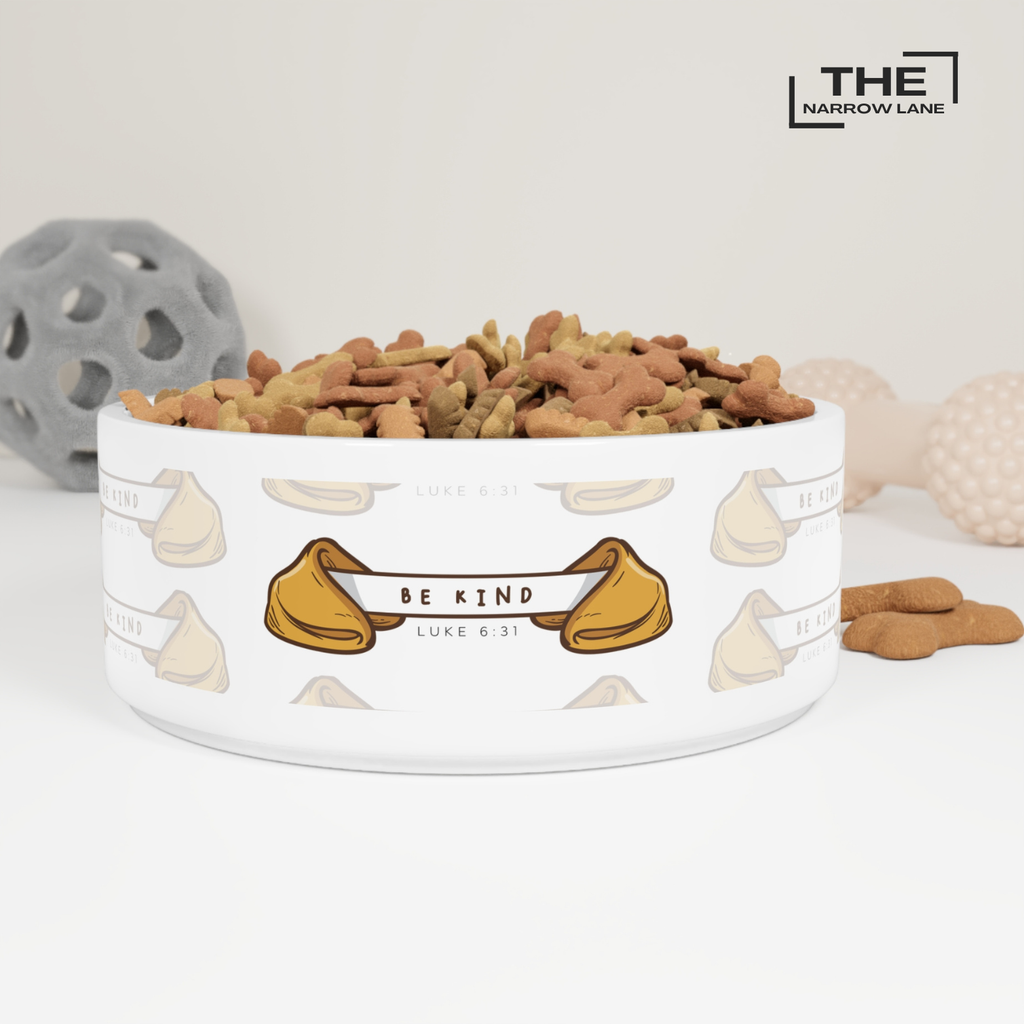 Be Kind Inspirational Pet Bowl | Luke 6:31