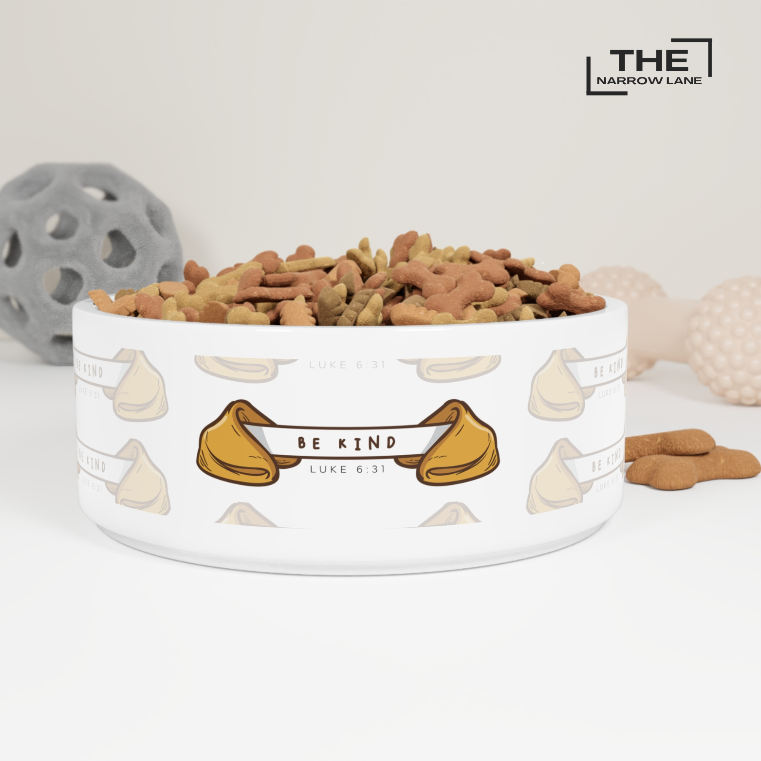 Be Kind Inspirational Pet Bowl | Luke 6:31