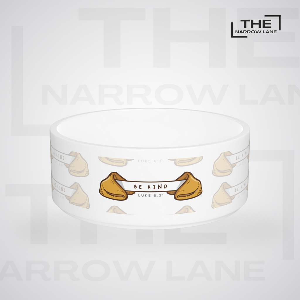 Be Kind Inspirational Pet Bowl | Luke 6:31