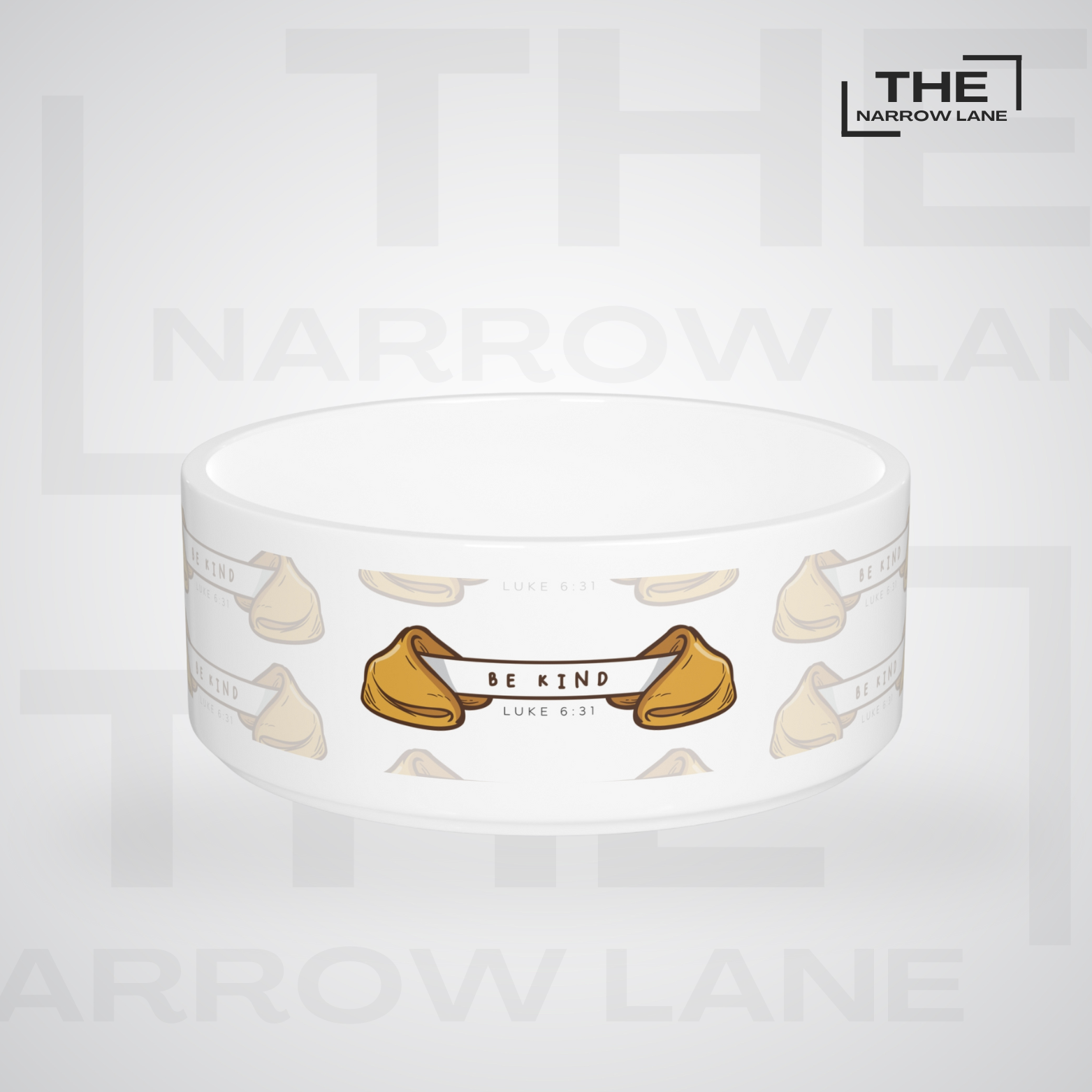 Be Kind Inspirational Pet Bowl | Luke 6:31