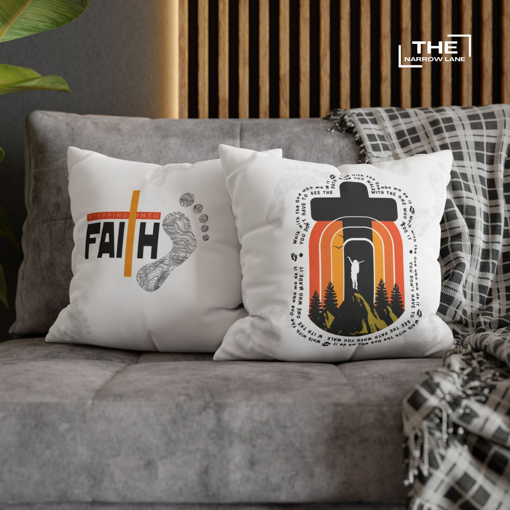 Walk in Faith Pillowcase