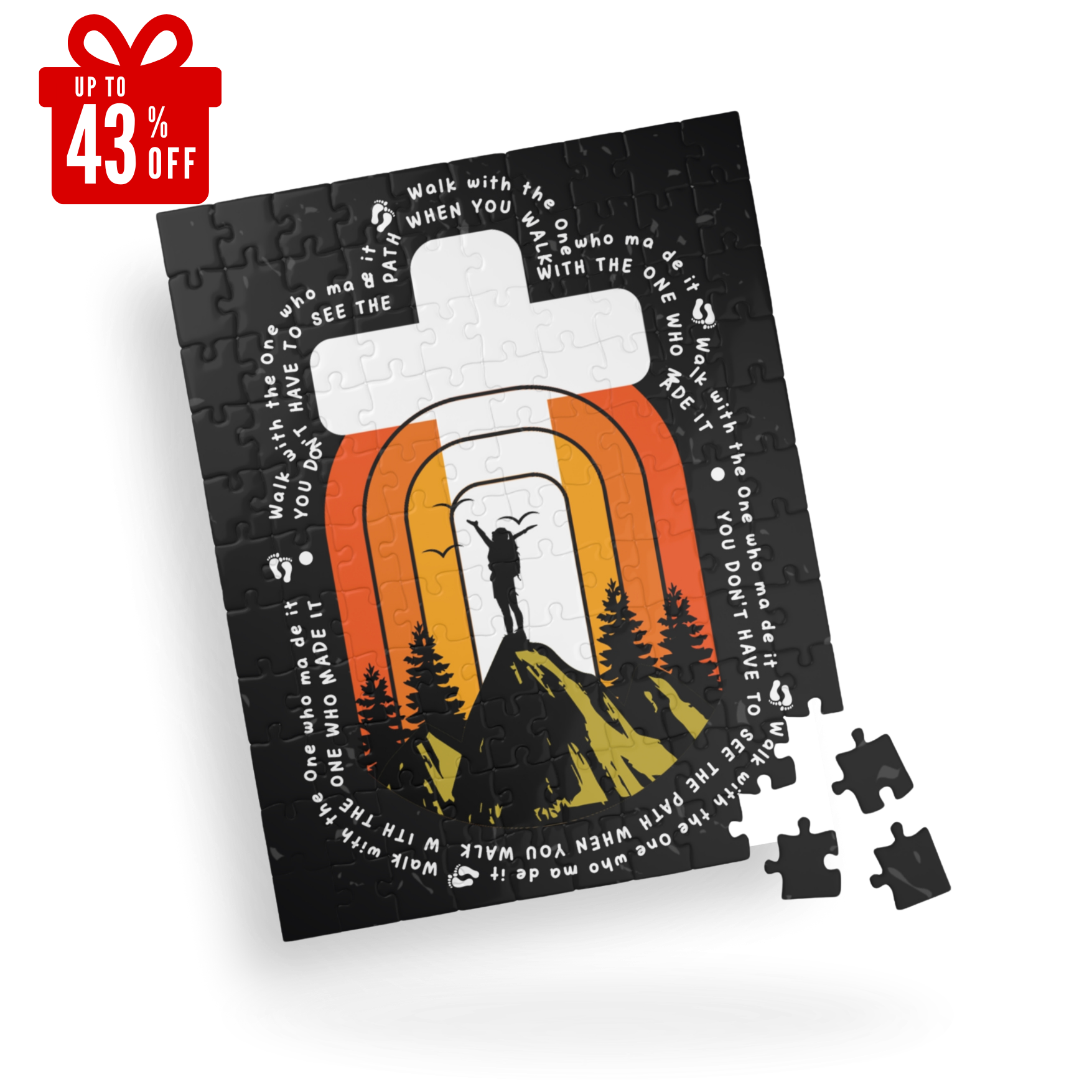 Inspirational Puzzle with Bible Verses (110–1014 Pieces)