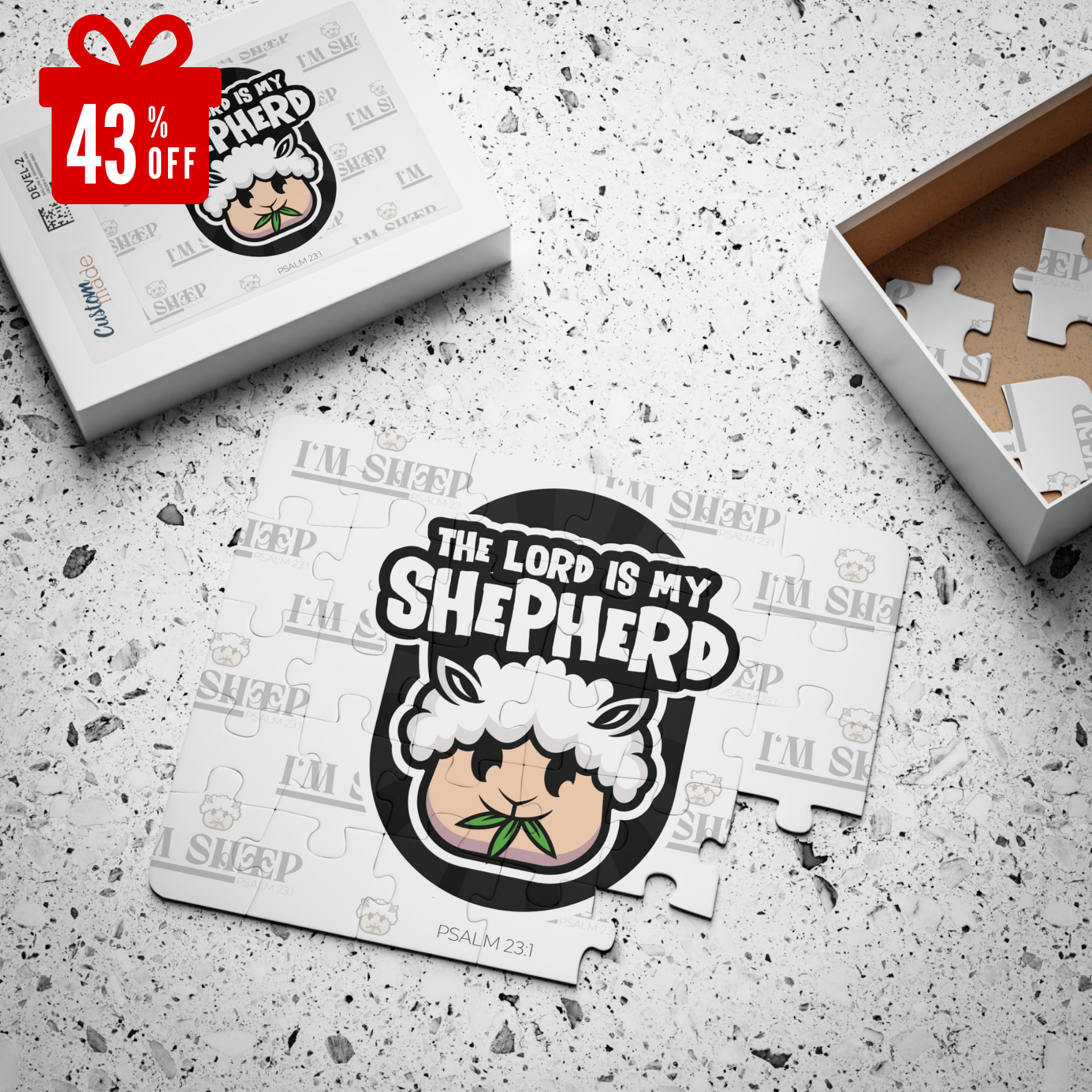 Kids’ Bible Verse Puzzle (30 Pieces)