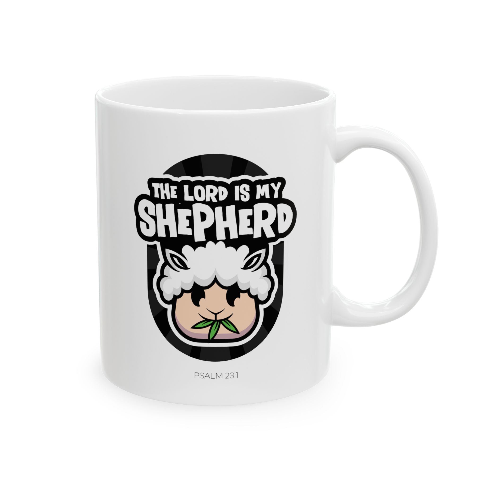 I Am Shepherd White Ceramic Mug | Personalized