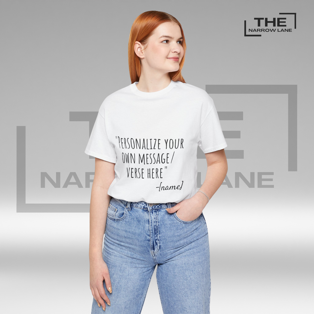 Personalized Faith Verse Shirt