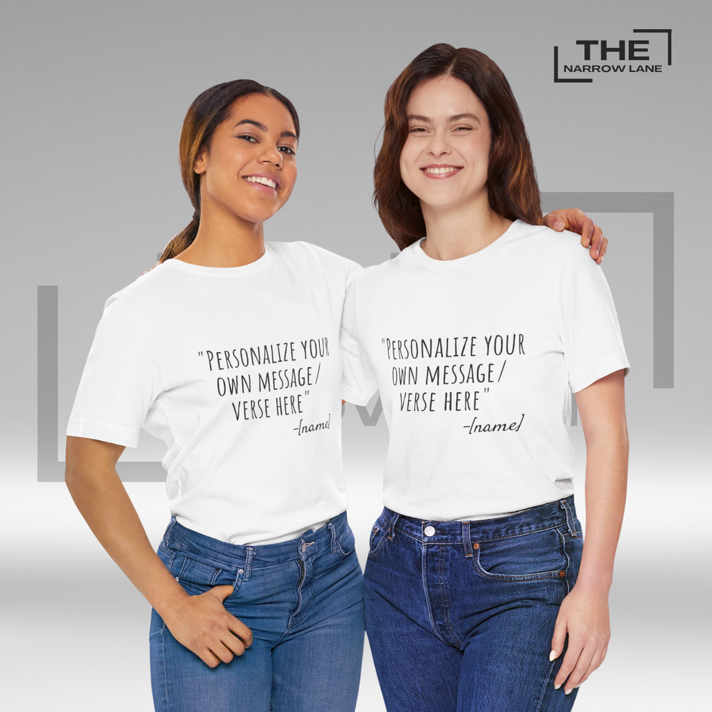 Personalized Faith Verse Shirt