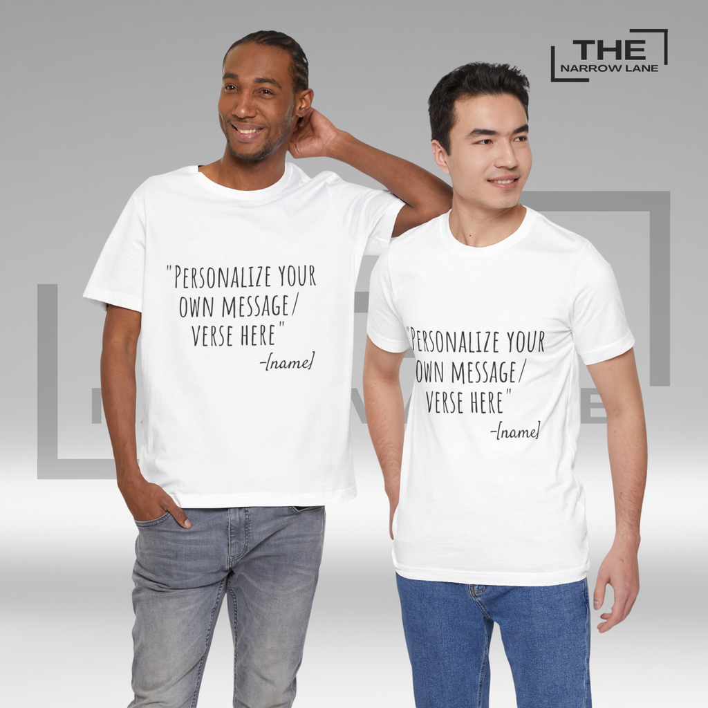 Personalized Faith Verse Shirt