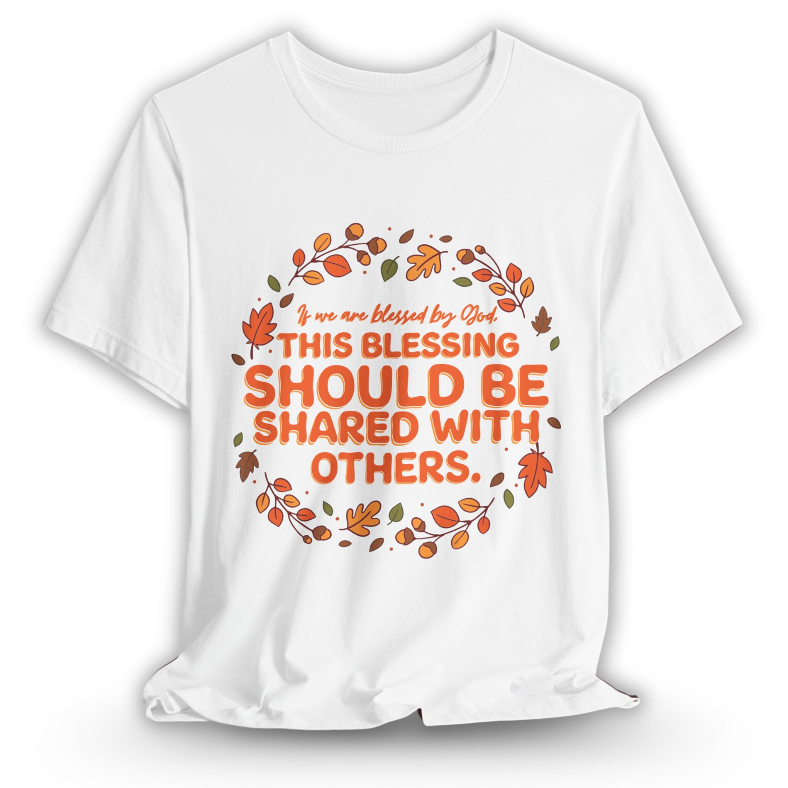 Shared Blessings Thanksgiving Unisex Shirt