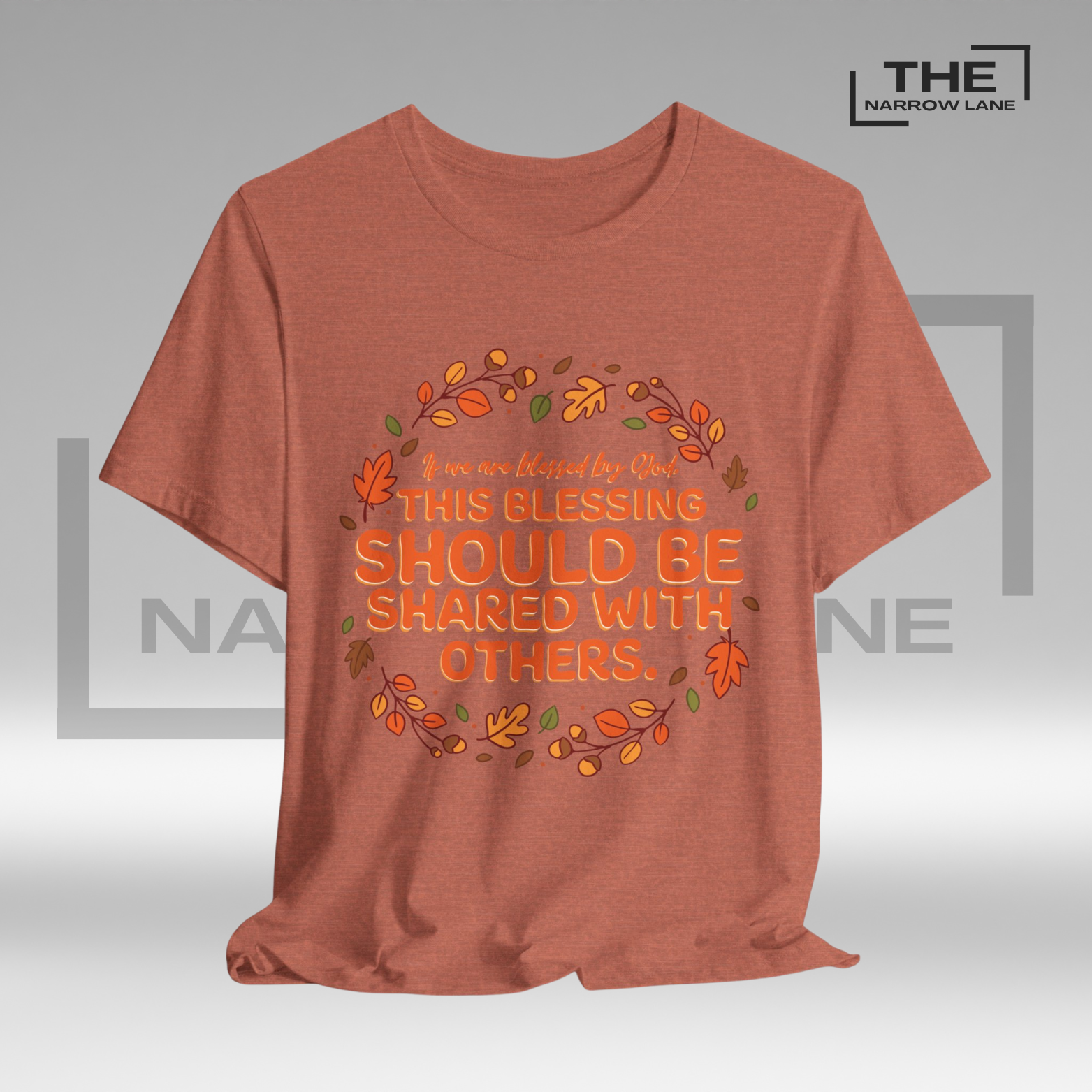 Shared Blessings Thanksgiving Unisex Shirt