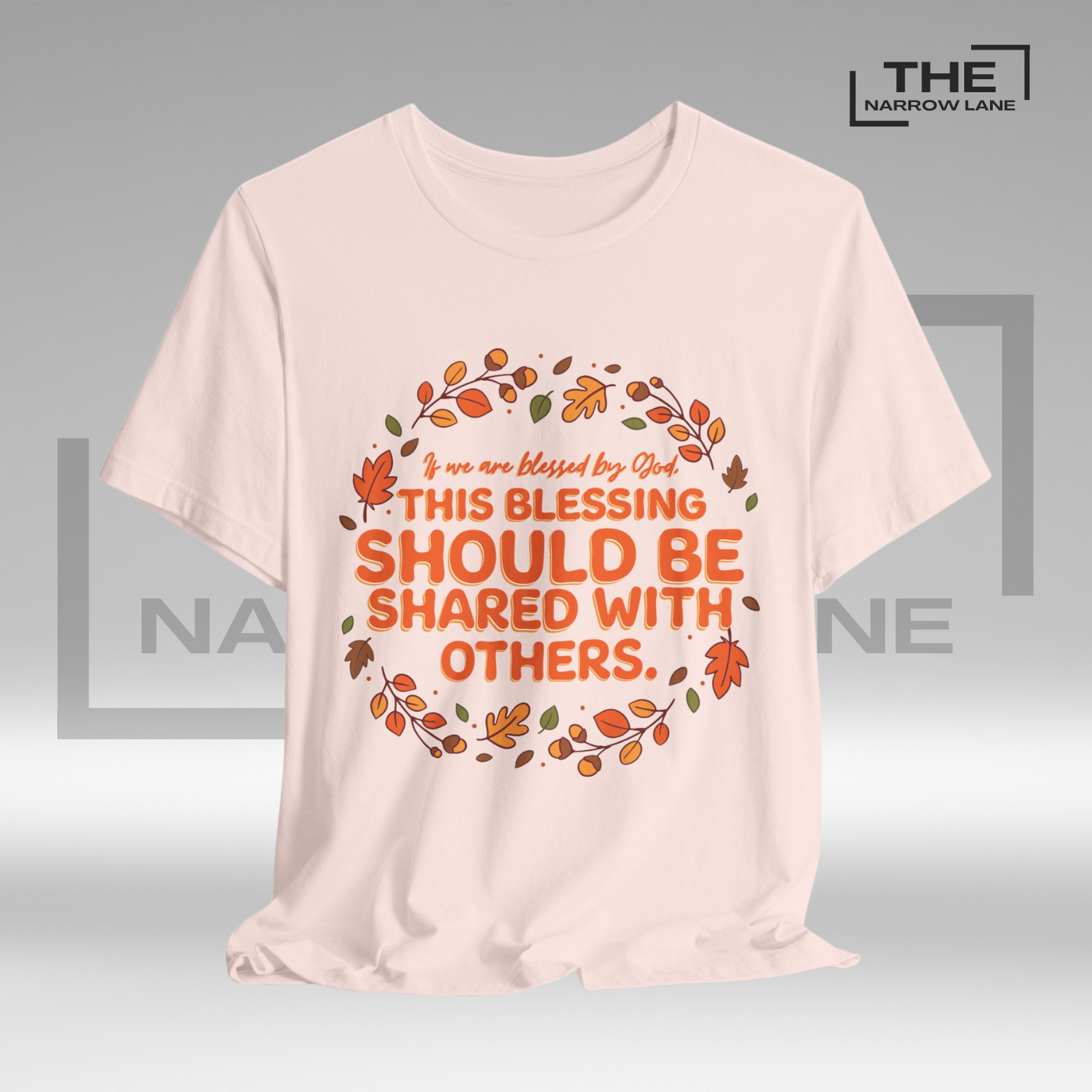 Shared Blessings Thanksgiving Unisex Shirt