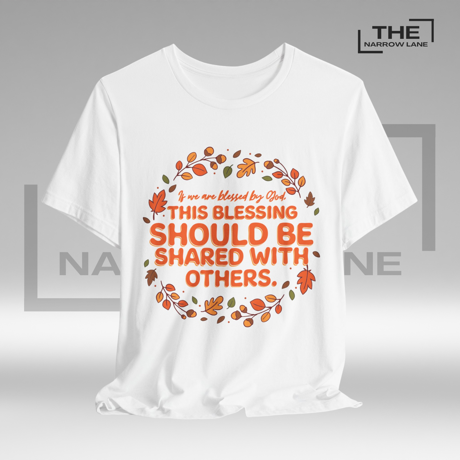 Shared Blessings Thanksgiving Unisex Shirt