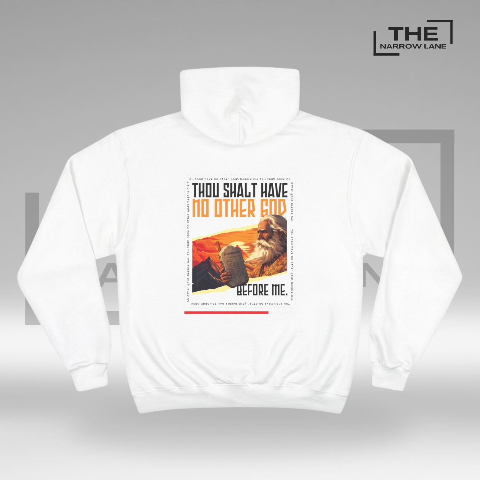 No Other God Champion Hoodie | Personalized