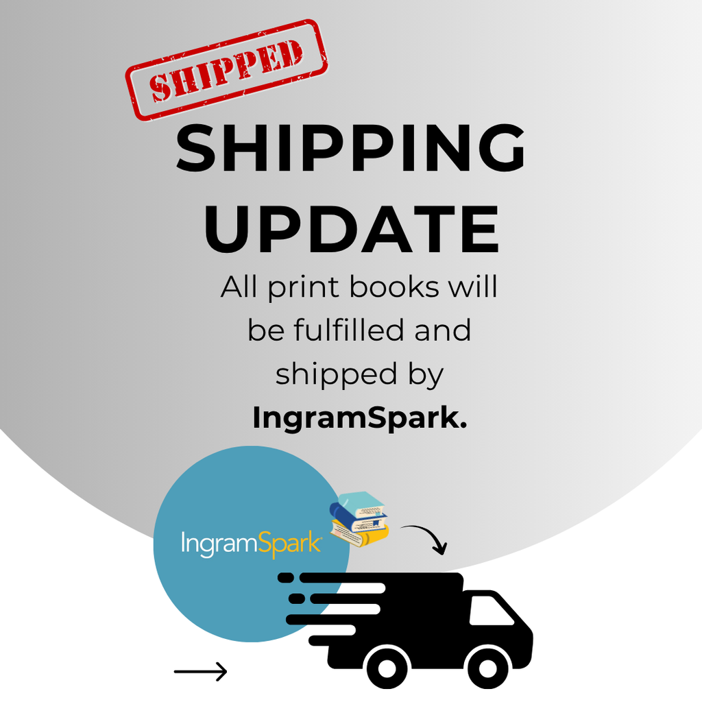 Shipping update notification with IngramSpark logo