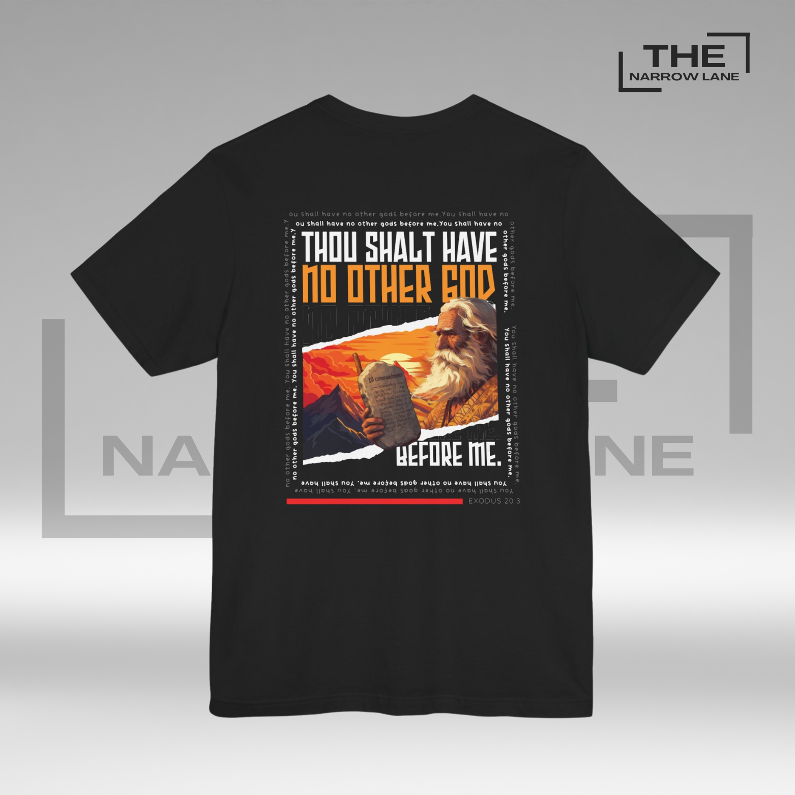 No Other God Unisex Christian Graphic Tee