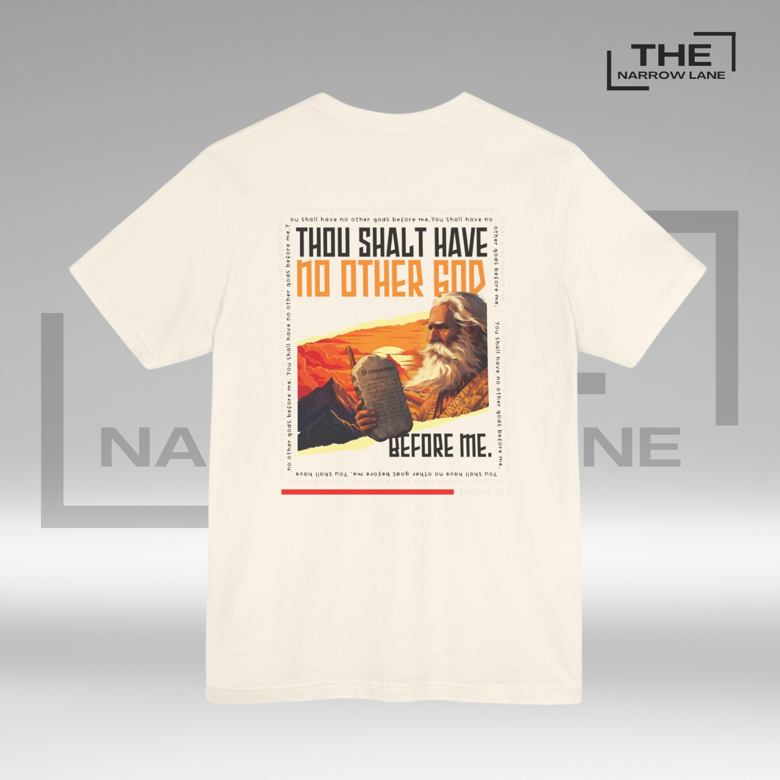 No Other God Unisex Christian Graphic Tee