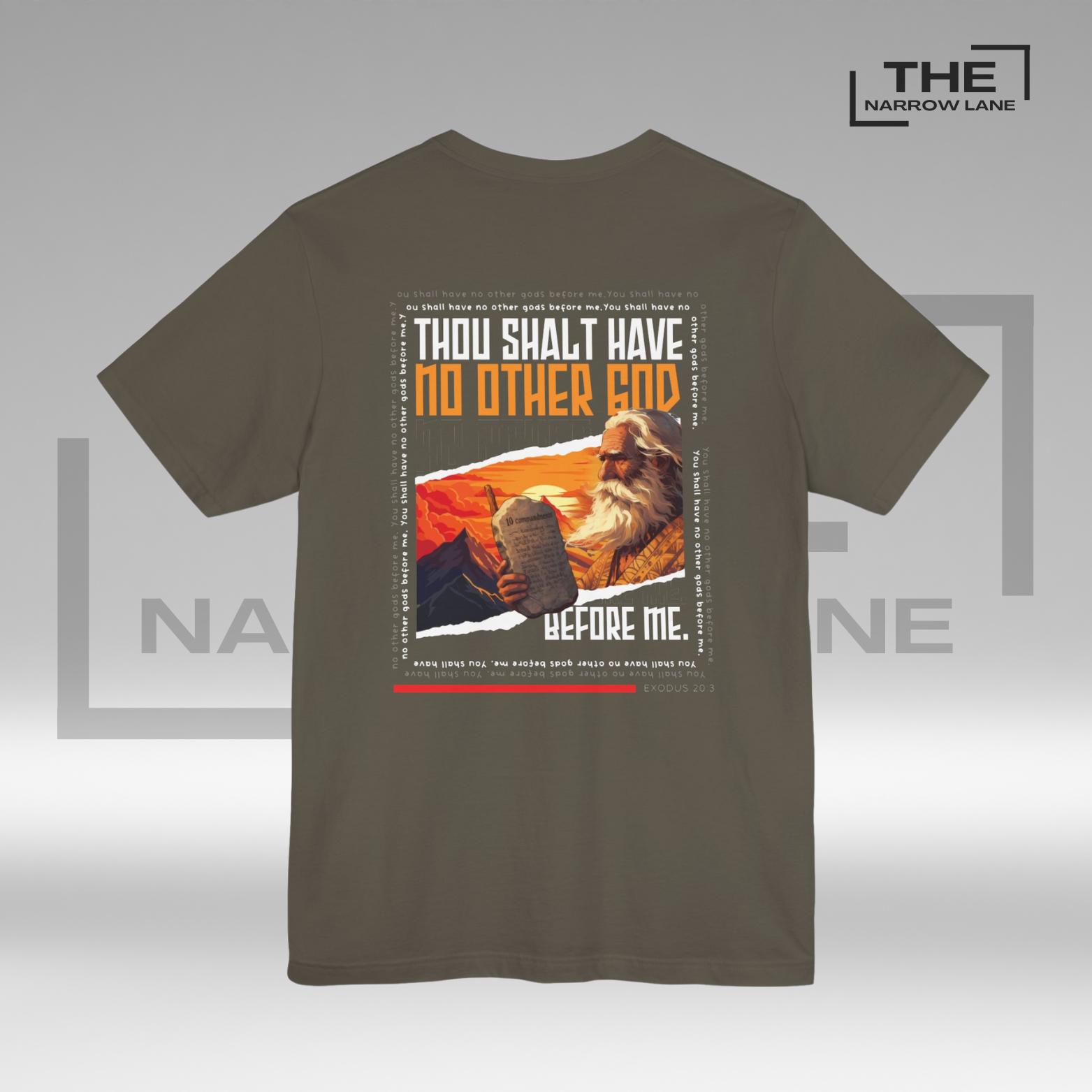 No Other God Unisex Christian Graphic Tee