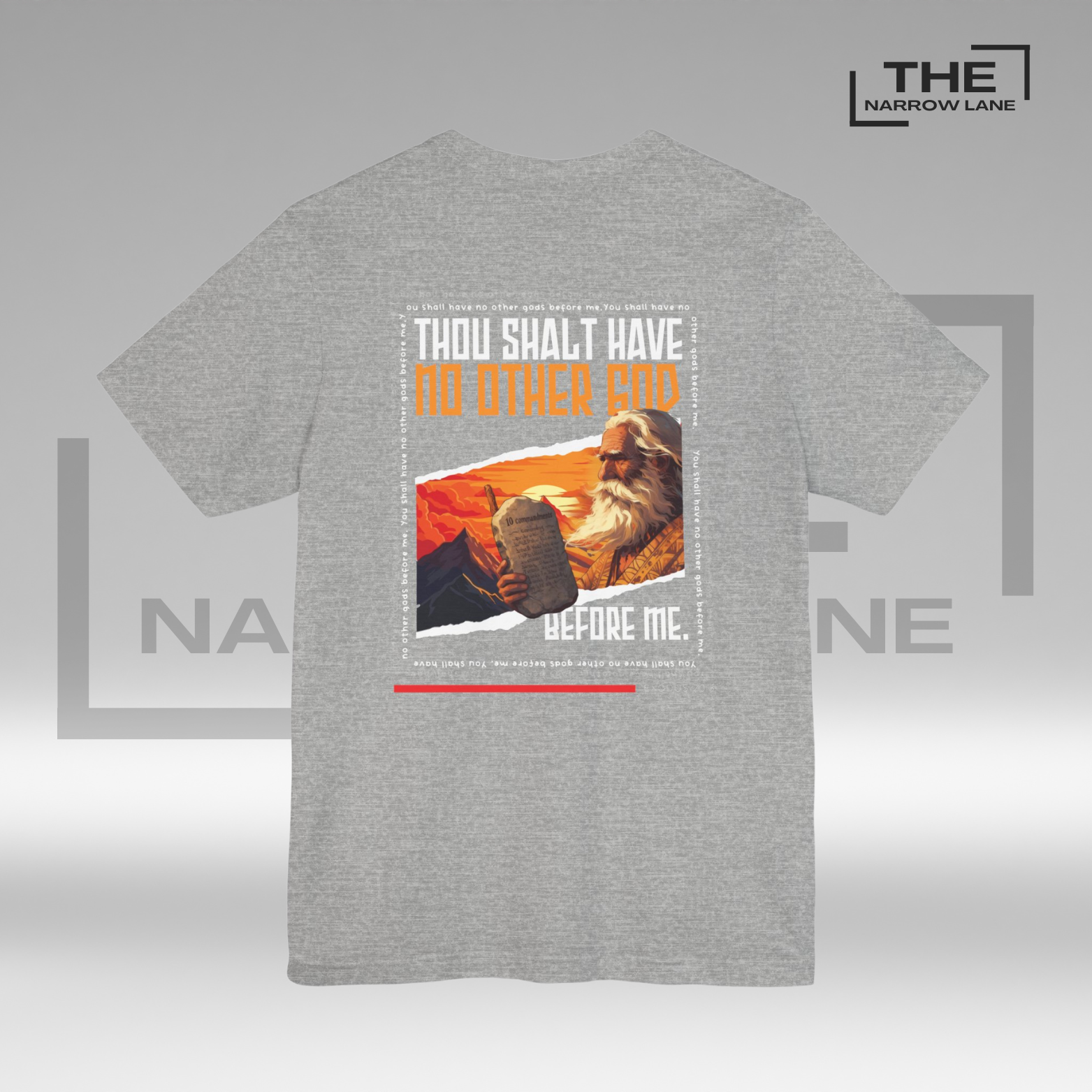 No Other God Unisex Christian Graphic Tee