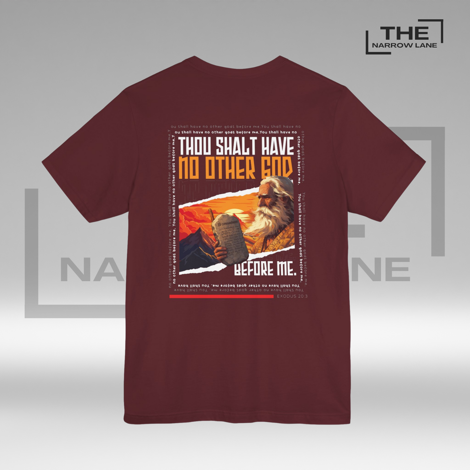 No Other God Unisex Christian Graphic Tee